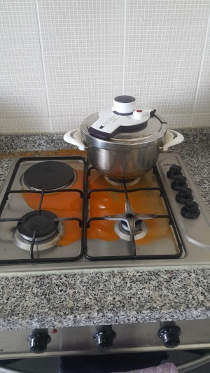 Karaca Düdüklü Tencere Taşırıyor