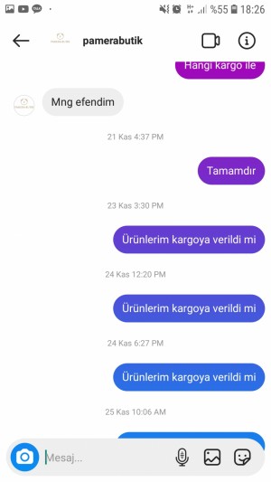 Pamerabutik Eft İle Ödemesini Yaptığım Ürünlerimi 3 Aydır Göndermiyorlar