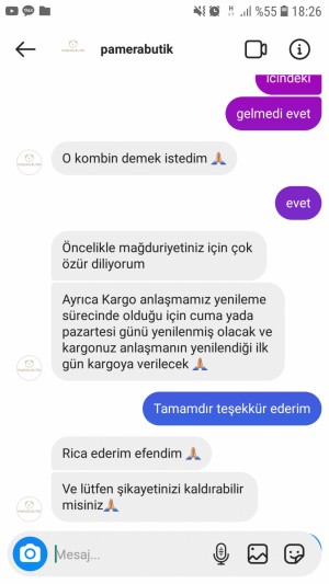 Pamerabutik Eft İle Ödemesini Yaptığım Ürünlerimi 3 Aydır Göndermiyorlar