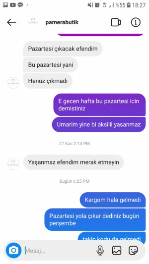 Pamerabutik Eft İle Ödemesini Yaptığım Ürünlerimi 3 Aydır Göndermiyorlar