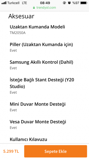 Trendyol Eksik Parça