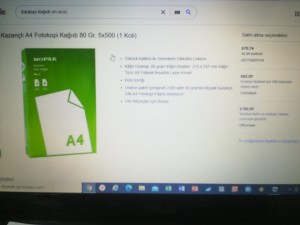 Gittigidiyor Yeryüzü Gıda Kırt. San. Tic. Ltd. Şti Eksik Ürün Gönderimi