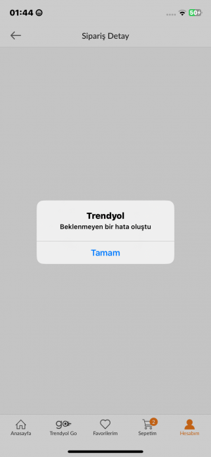 Letgo Elime Ulaşmadı