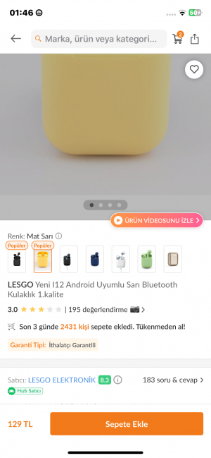 Letgo Elime Ulaşmadı