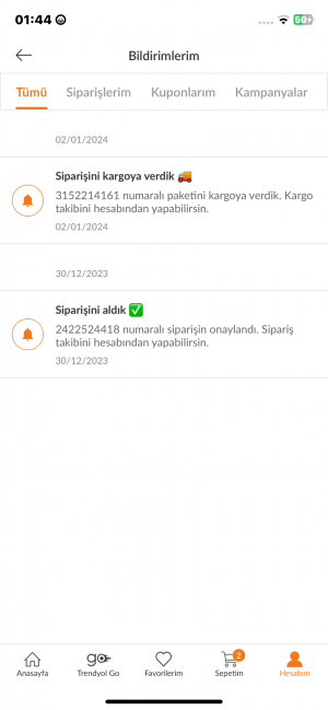 Letgo Elime Ulaşmadı