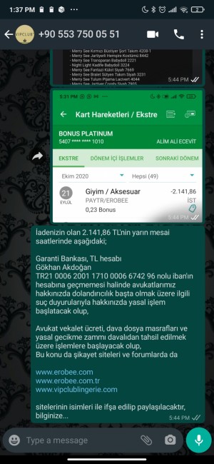 Erobee.com Alışveriş Sitesi