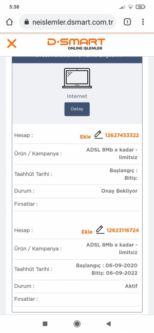 Evimde D-smart Ait İnternet Olmadığı Hâlde Fatura Ücreti Çıkıyor
