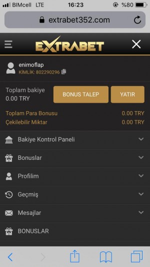 Oynadım Ve Kazandım, Ancak Extrabet Bana Kazandığım Parayı Ödemedi