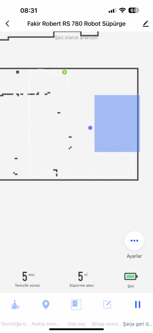 Fakir Rs 780 Robot Süpürge Şikayet