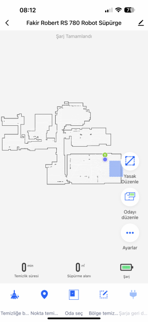 Fakir Rs 780 Robot Süpürge Şikayet