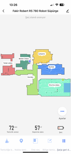 Fakir Rs 780 Robot Süpürge Şikayet