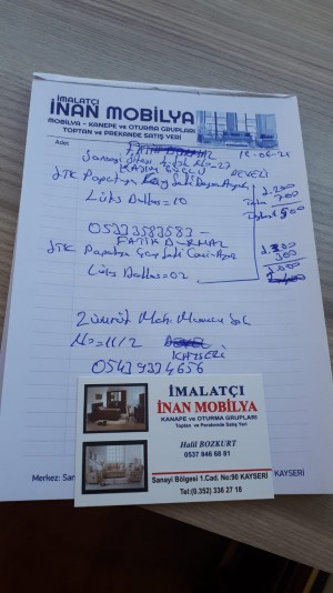 İnan Mobilya Farklı Bir Ürün Geldi