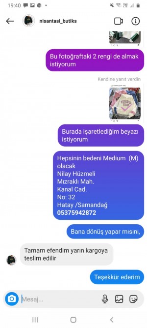Nisantasi_butiks Farklı Tüketiciyle Alay Edilen Ürünler Yollanmıştır