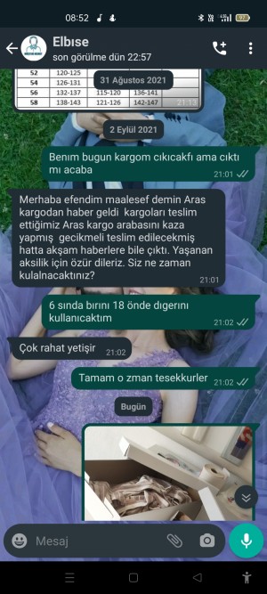 Cellia_moda Farklı Ürün Gönderdiler