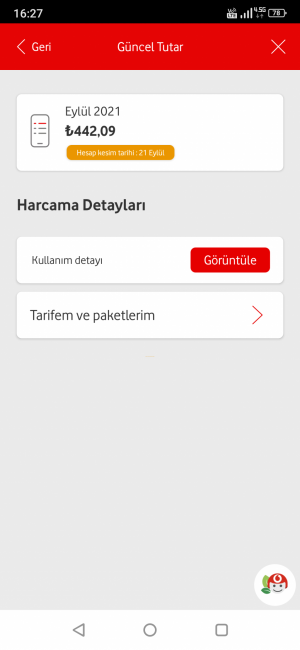 Vodafone Fatura Çok Yüksek Ödeyemiyorum