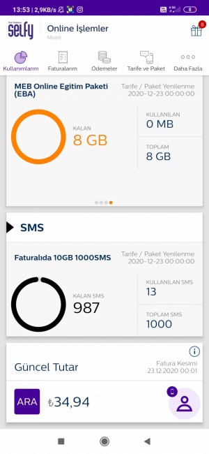 Türk Telekom Fatura Farklı Geldi