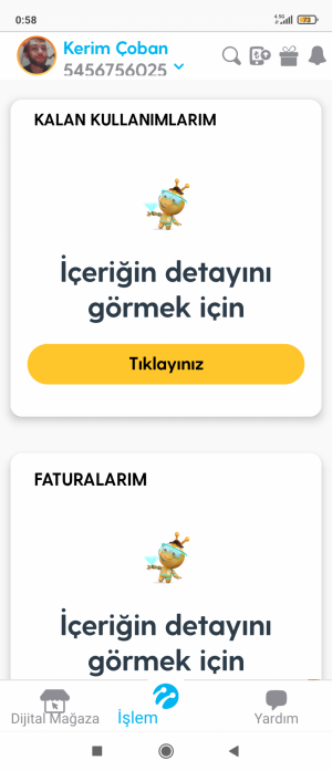 Turkcell Fatura Ve Tarife