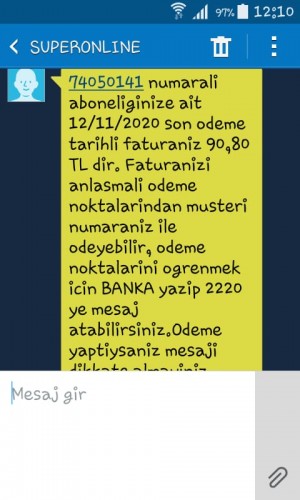 Turkcell Faturamı İptal Ettirmek