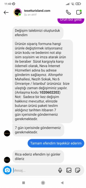 Tesetturisland.com Fazla Ücret