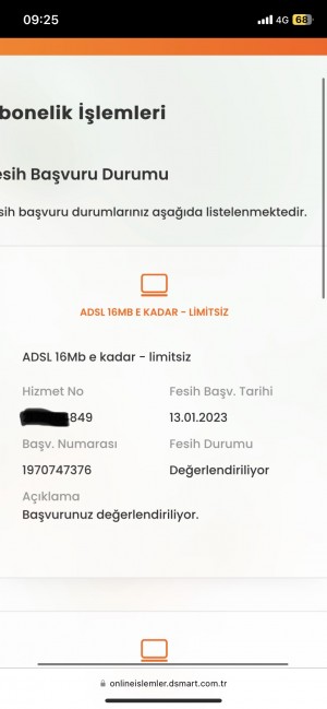 D-smart Fesih Ve Haksız Faturalandırma