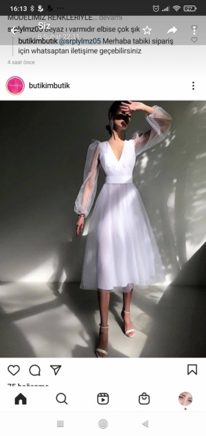 Butikimbutik.com Firmanın Resimde Gösterdiği Elbise Yerine Çok Kötü Bir Elbise Geldi Resimleri Mevcut