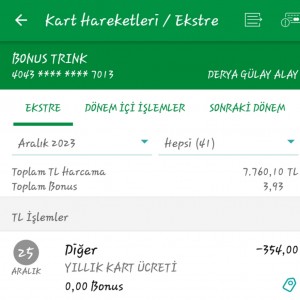 Garanti Bbva Kart Üyelik Ücreti Aidatı