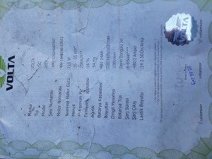 Volta Garanti Kapsamında Olan Arızayı Gidermedi