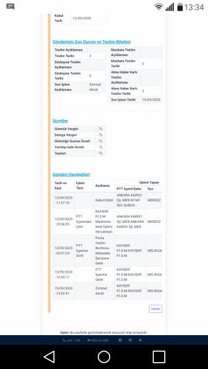 Ptt Kargo Geç Teslimat