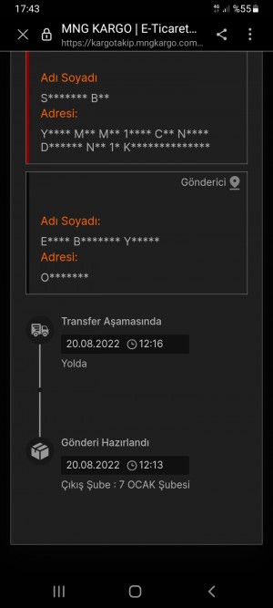 Mng Kargo Geç Teslimat