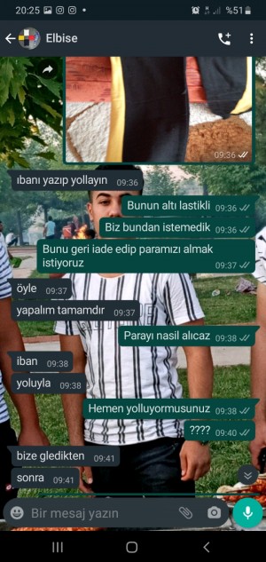 Kbstore.35 Gelen Ürünün Aynı Olmaması Ve Para İadesi Olmaması