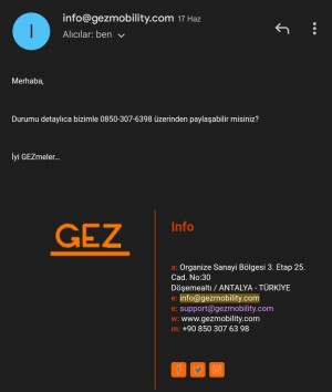 Gez Mobility Hesaptan Para Çekmiyor, Kafasına Göre Ücret Alıyor.