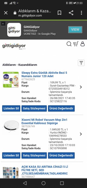 Gittigidiyor Ve Teknomosh Servisi