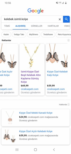 Çiçek Sepeti Google Arama Alışveriş Ve İçerik Farklı