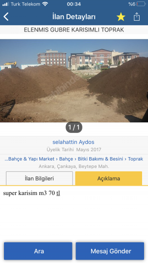 Aydos Hafriyat Gübreli Elenmiş Toprak Diye Sattılar Ancak Ne Elenmiş Toprak Ne De Gübre Var!