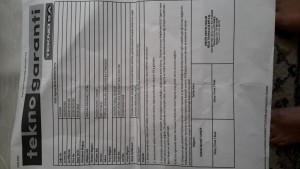 Gulf Sigorta "1 Yıllık Genişletilmiş Ek Sigorta Garanti" Süresinde Sony Xperia Garanti Kapsamına Alınmaması