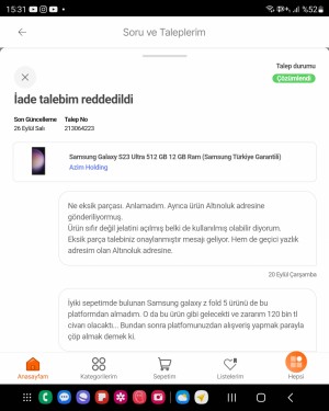 Hepsiburada Güvenli Alışveriş Değil