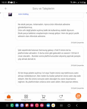 Hepsiburada Güvenli Alışveriş Değil
