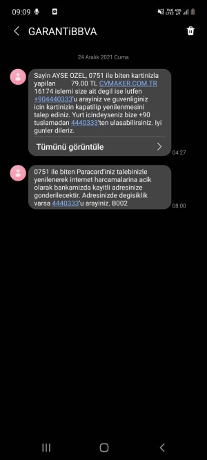 Cvmaker.com.tr Haberim Olmadan Kesilen Tutar