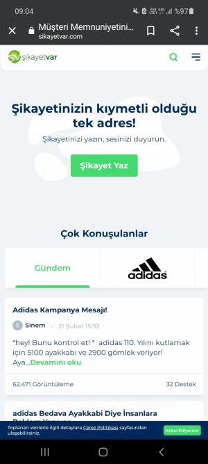 Sikayetvar.com Hakkımda İftira