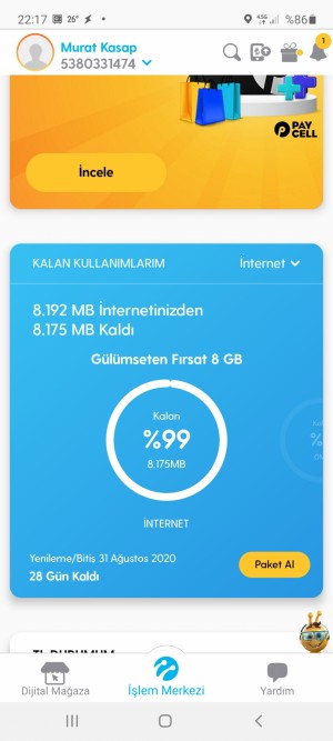 Turkcell Haksızlık Yaptılar