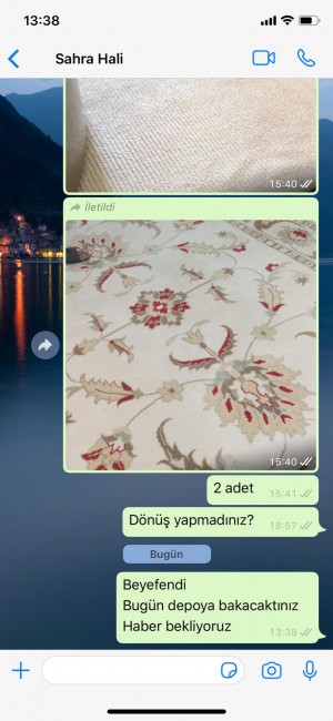 Sahra Halı Yıkama Halılarımızı Teslim Etmiyorlar