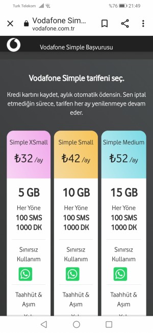 Vodafone Hat Taşıma Zorluğu