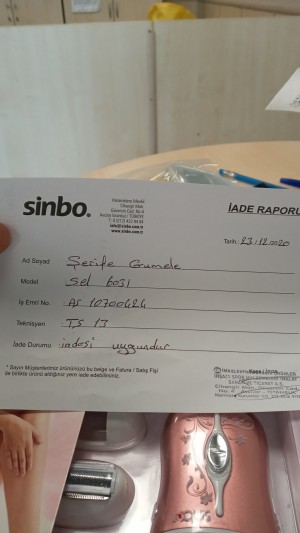 Trendyol Hatalı Ürün Gönderildi