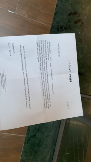 Damat Tween Hatalı Ürün Ve Satıcı İlgisizliği