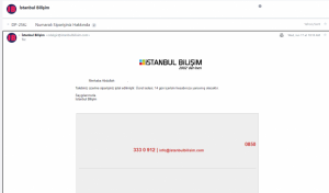 İstanbul Bilişim Havale İade İşlemi 14 Günlük Süre İçinde Yapılmadı