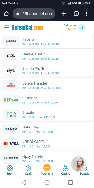 Bahsegel.com Havale Tutarı Oyunu