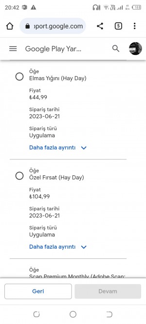 Supercell Hay Day Para İadesi