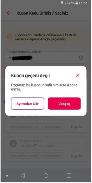 Hepsiburada Kampanya Şikayet