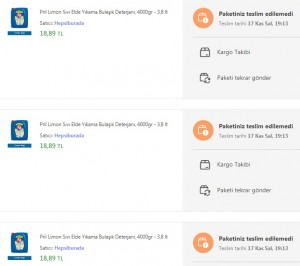 Hepsiburada.com İademi Yapmıyor