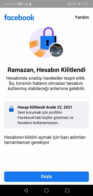 Facebook Hesabım Çalındı